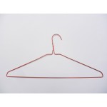 Strong Coloured Wire Coat Hangers (13G) 16"/40cm Orange Metal Clothes extra strong